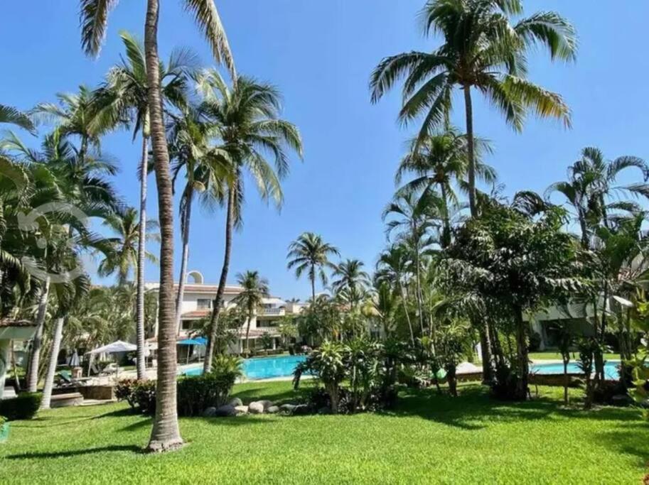 Hermoso Apartamento En Manzanillo Con Alberca Y Cancha De Tenis, Ideal Para Relajarse Y Disfrutar De Una Escapada Tranquila En El Paraiso Tropical Eksteriør bilde